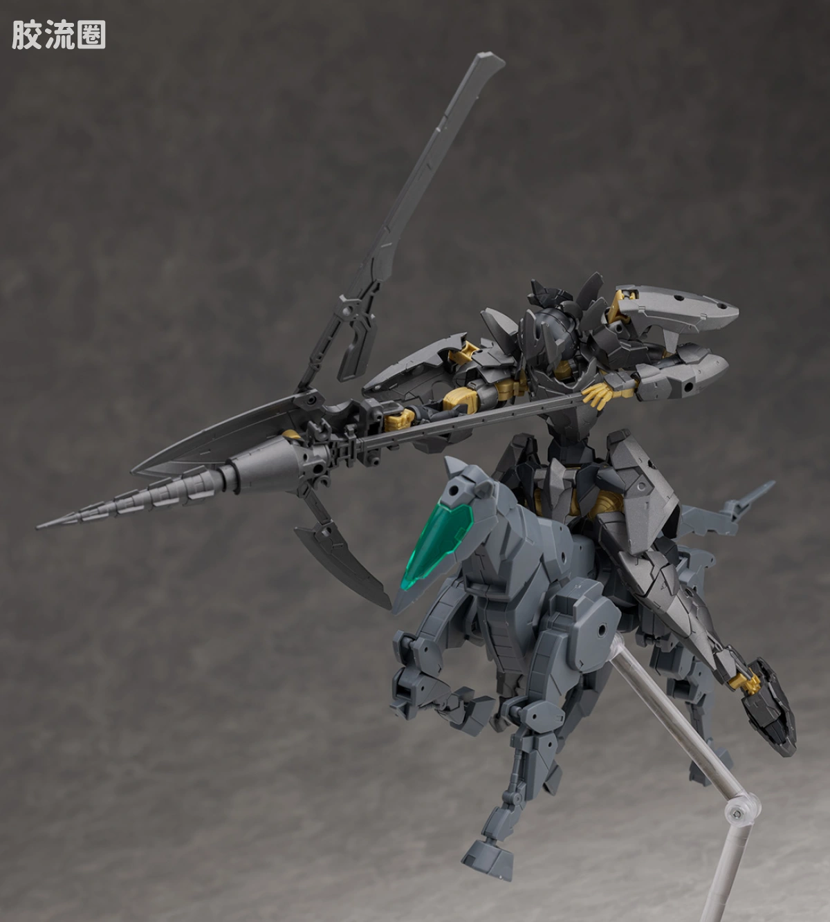 30MM 1/144 斯匹纳提/Spinatio（马克西昂军） EXM-A9bk 斯匹纳提(黑骑士式样) - 图片